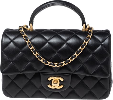 chanel mini rectangular colors|Chanel rectangular mini top handle.